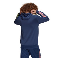 adidas Arsenal Hoodie Trainingspak 2020-2021 Blauw