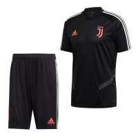 adidas Juventus Trainingsset 2019-2020 Zwart Grijs