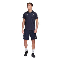 adidas Juventus Polo Trainingsset 2020-2021 Donkerblauw Lichtgrijs