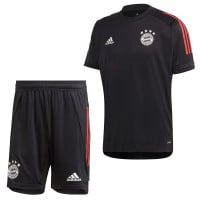 adidas Bayern Munchen Trainingsset 2020-2021 Zwart Rood