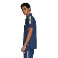 adidas Arsenal Polo Trainingsset 2020-2021 Blauw Geel