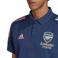 adidas Arsenal Polo Trainingsset 2020-2021 Blauw Geel