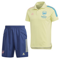 adidas Arsenal Polo Trainingsset 2020-2021 Geel Blauw