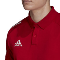 adidas Condivo 20 Polo Rood Wit