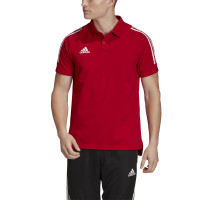 adidas Condivo 20 Polo Rood Wit