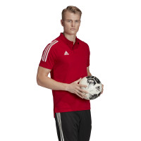 adidas Condivo 20 Polo Rood Wit