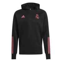 adidas Real Madrid Track Hoodie 2021 Zwart