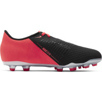 Nike Phantom VENOM Academy Gras Voetbalschoenen (FG) Kids Roze Zwart