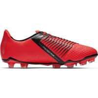 Nike PHANTOM VENOM ELITE Gras Voetbalschoenen (FG) Kids Rood Zwart Grijs