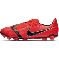 Nike PHANTOM VENOM ELITE Gras Voetbalschoenen (FG) Kids Rood Zwart Grijs