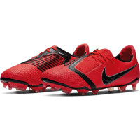 Nike PHANTOM VENOM ELITE Gras Voetbalschoenen (FG) Kids Rood Zwart Grijs