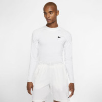 Nike Pro Ondershirt Lange Mouwen Wit