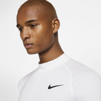 Nike Pro Ondershirt Lange Mouwen Wit