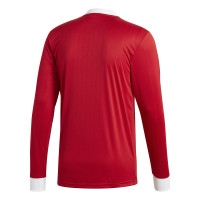 adidas TABELA 18 Shirt Lange mouwen Rood Wit