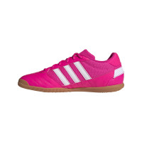 adidas Super Sala Zaalvoetbalschoenen (IN) Roze Wit