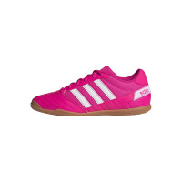 adidas Super Sala Zaalvoetbalschoenen (IN) Roze Wit