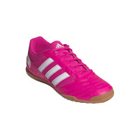 adidas Super Sala Zaalvoetbalschoenen (IN) Roze Wit