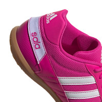 adidas Super Sala Zaalvoetbalschoenen (IN) Roze Wit