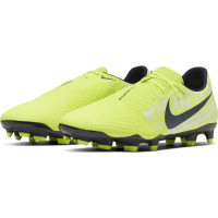 Nike PHANTOM VENOM ACADEMY Gras Voetbalschoenen (FG) Volt Wit