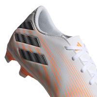 adidas Nemeziz.4 Gras / Kunstgras Voetbalschoenen (FxG) Wit Zwart Oranje