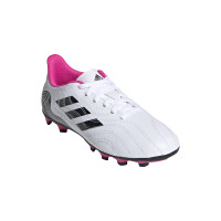 adidas Copa Sense.4 Gras / Kunstgras Voetbalschoenen (FxG) Kids Wit Zwart Roze