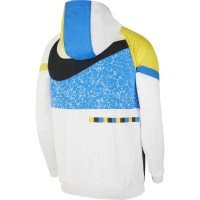 Nike Inter Milan Track Trainingsjack Woven 2020-2021 Wit Geel Zwart Blauw