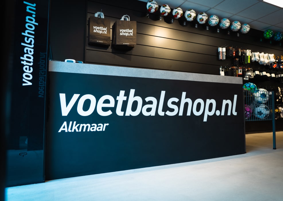 Voetbalshop.nl Alkmaar Winkel Interieur 2