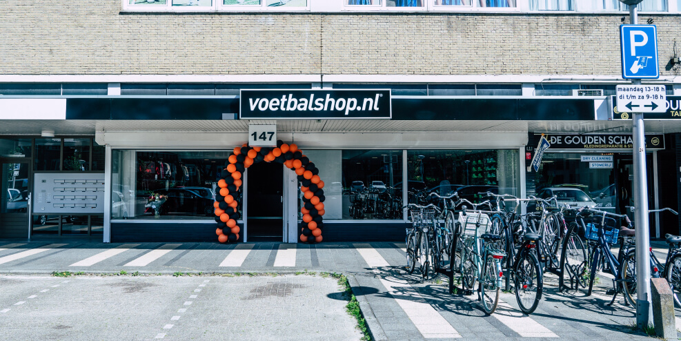 Voetbalshop.nl Amstelveen Winkel Voorzijde