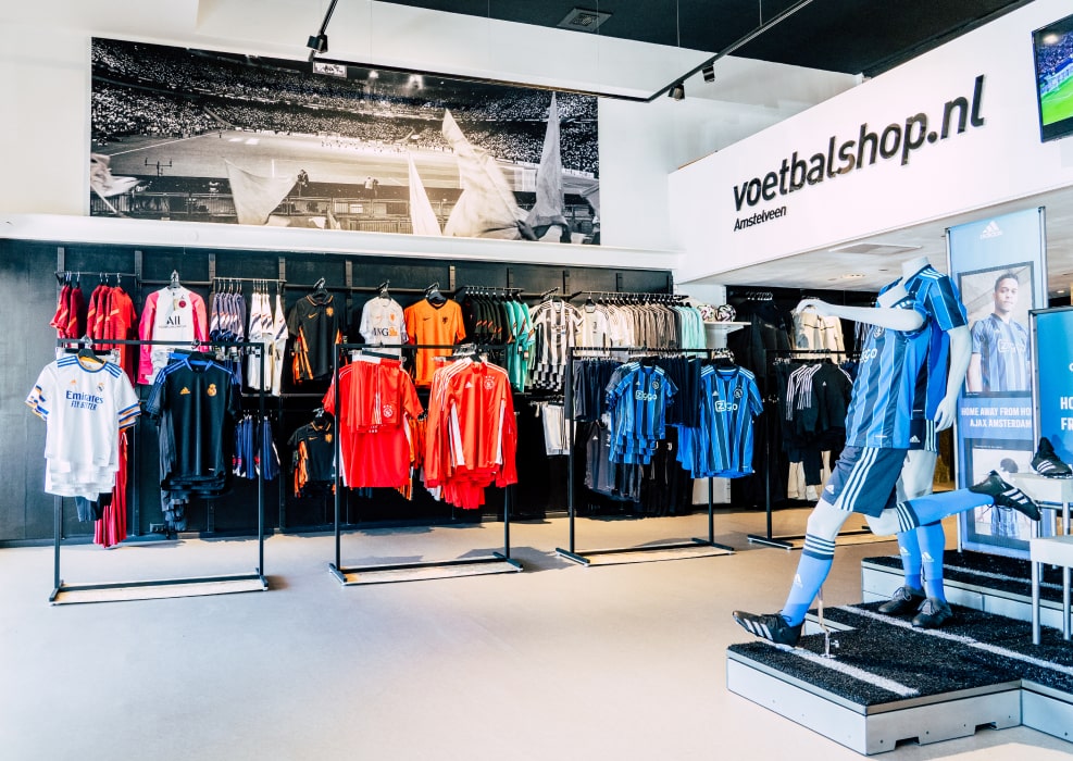 Voetbalshop.nl Amstelveen Winkel Interieur 1