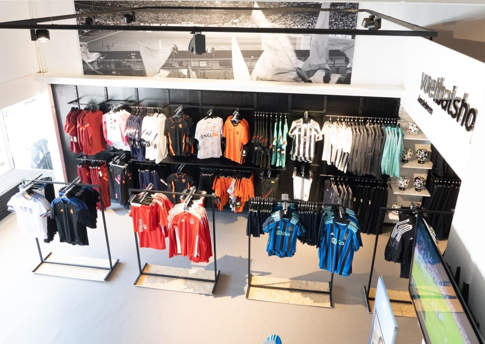 Voetbalshop.nl Amstelveen Winkel Interieur 5