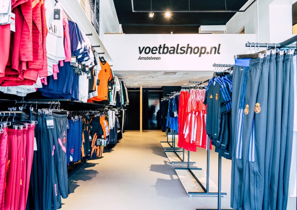 Voetbalshop.nl Amstelveen Winkel Interieur 4