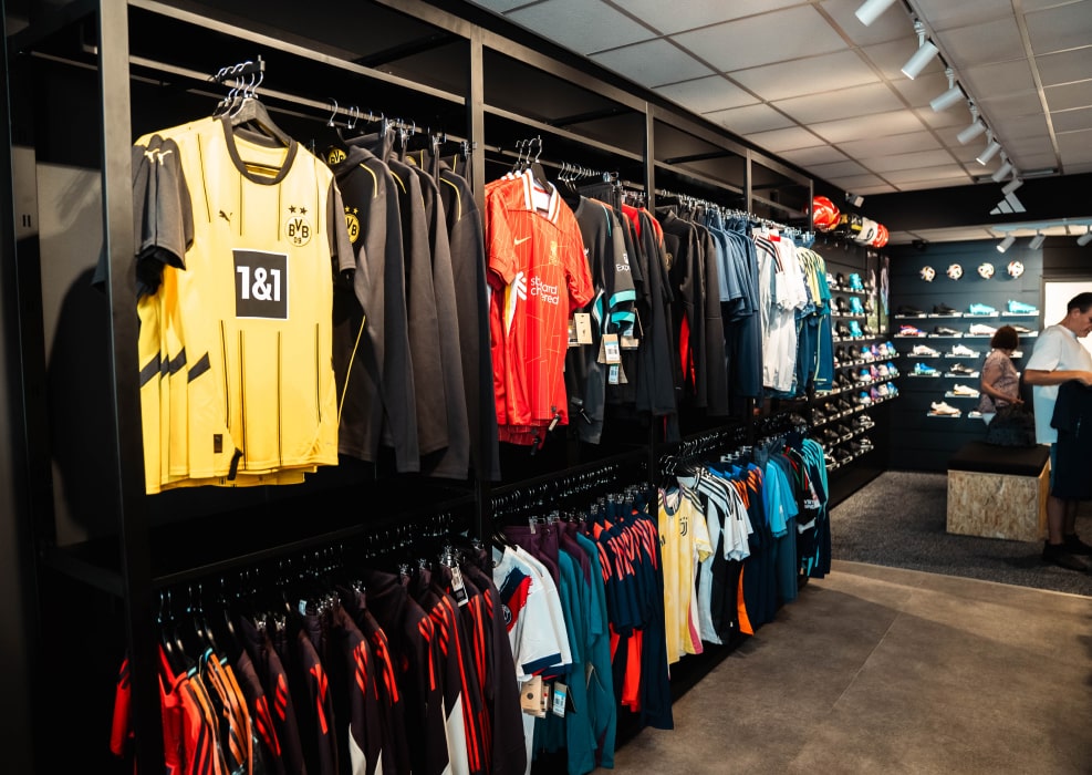 Voetbalshop.nl Venlo Winkel Interieur 1