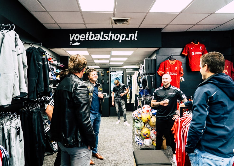 Voetbalshop.nl Zwolle Winkel Interieur 3